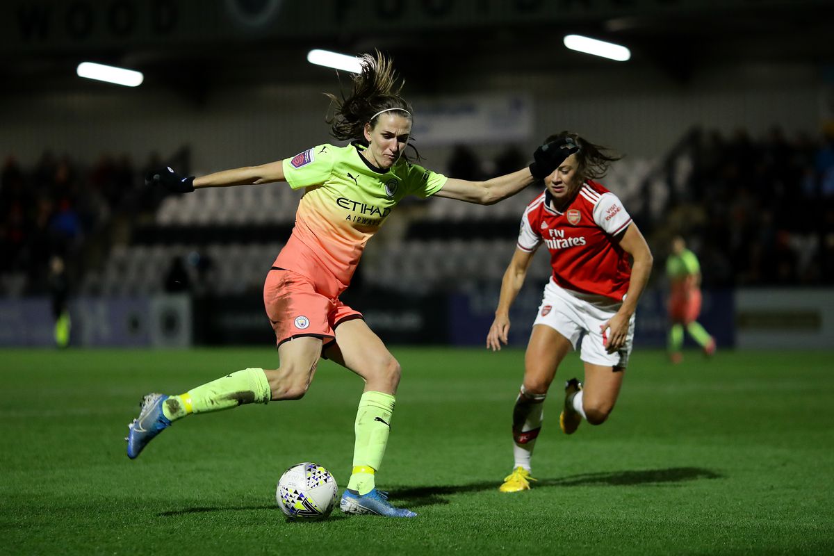 Arsenal v Manchester City - FA Women’s Continental League Cup: Semi-Final