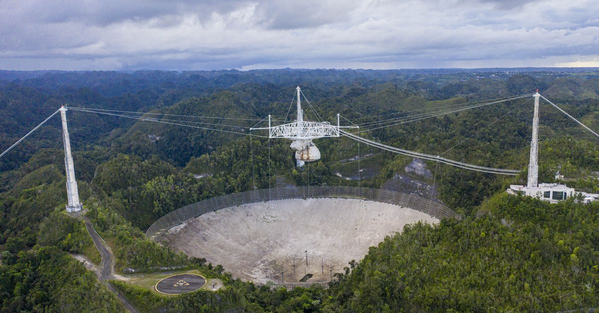 Arecibo Observatory in Puerto Rico collapses as engineers feared