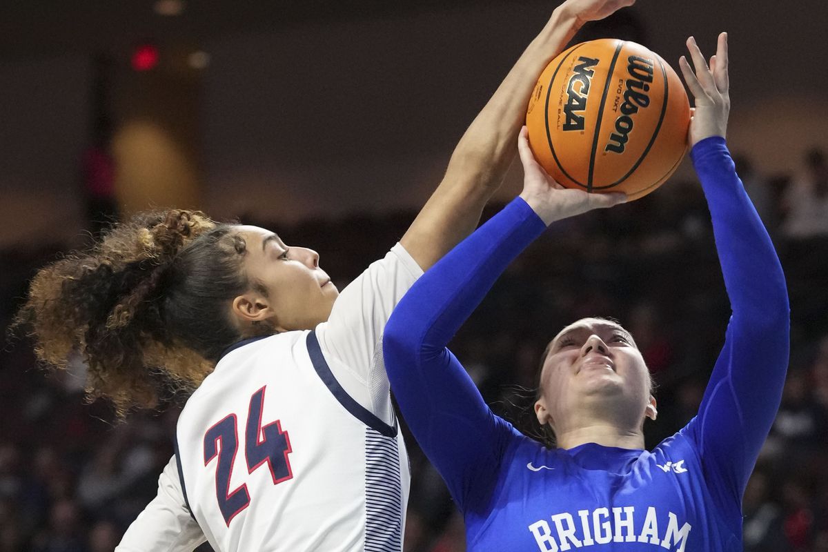 NCAA Womens Basketball: West Coast Conference Tournament Semifinals - BYU vs Gonzaga