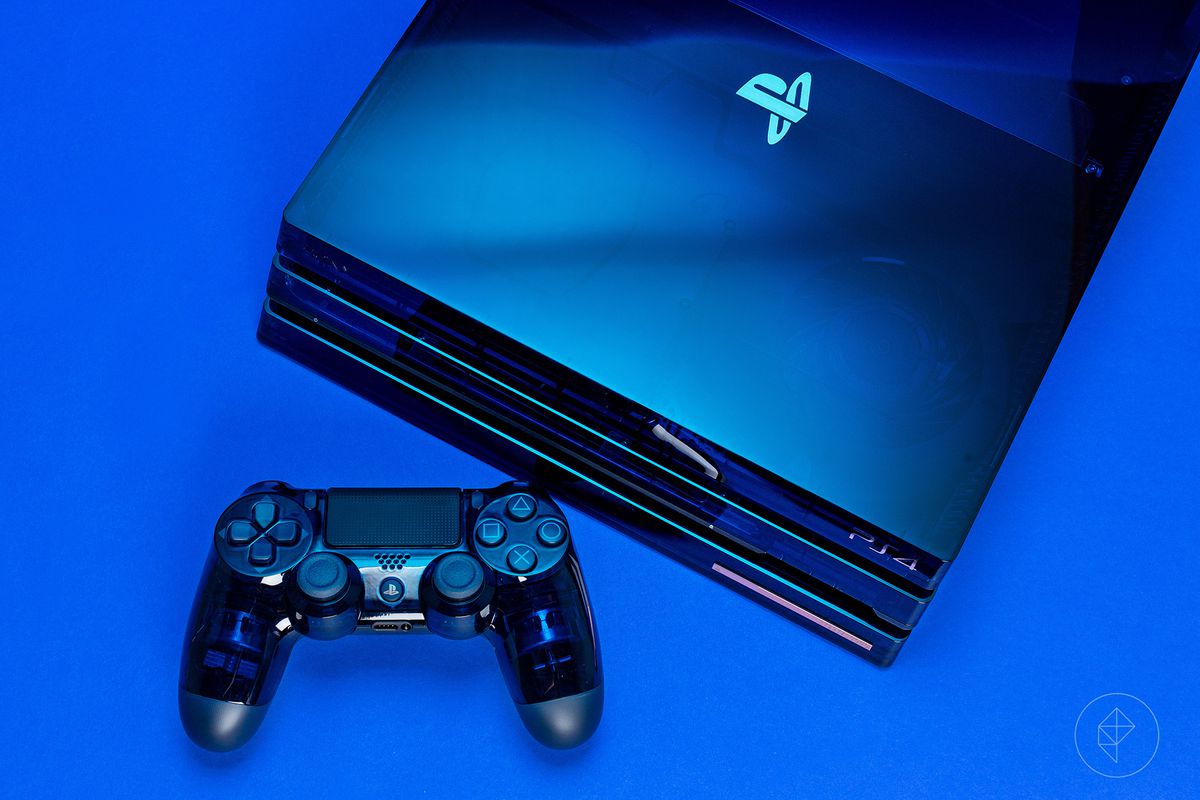 500 Million Limited Edition PS4 Pro detailed in close-up unboxing 