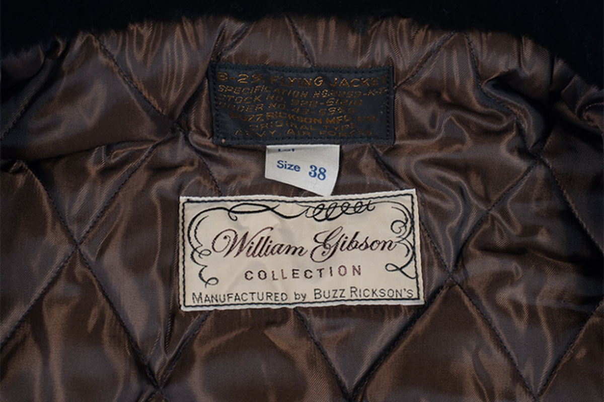 william gibson buzz rickson jacket