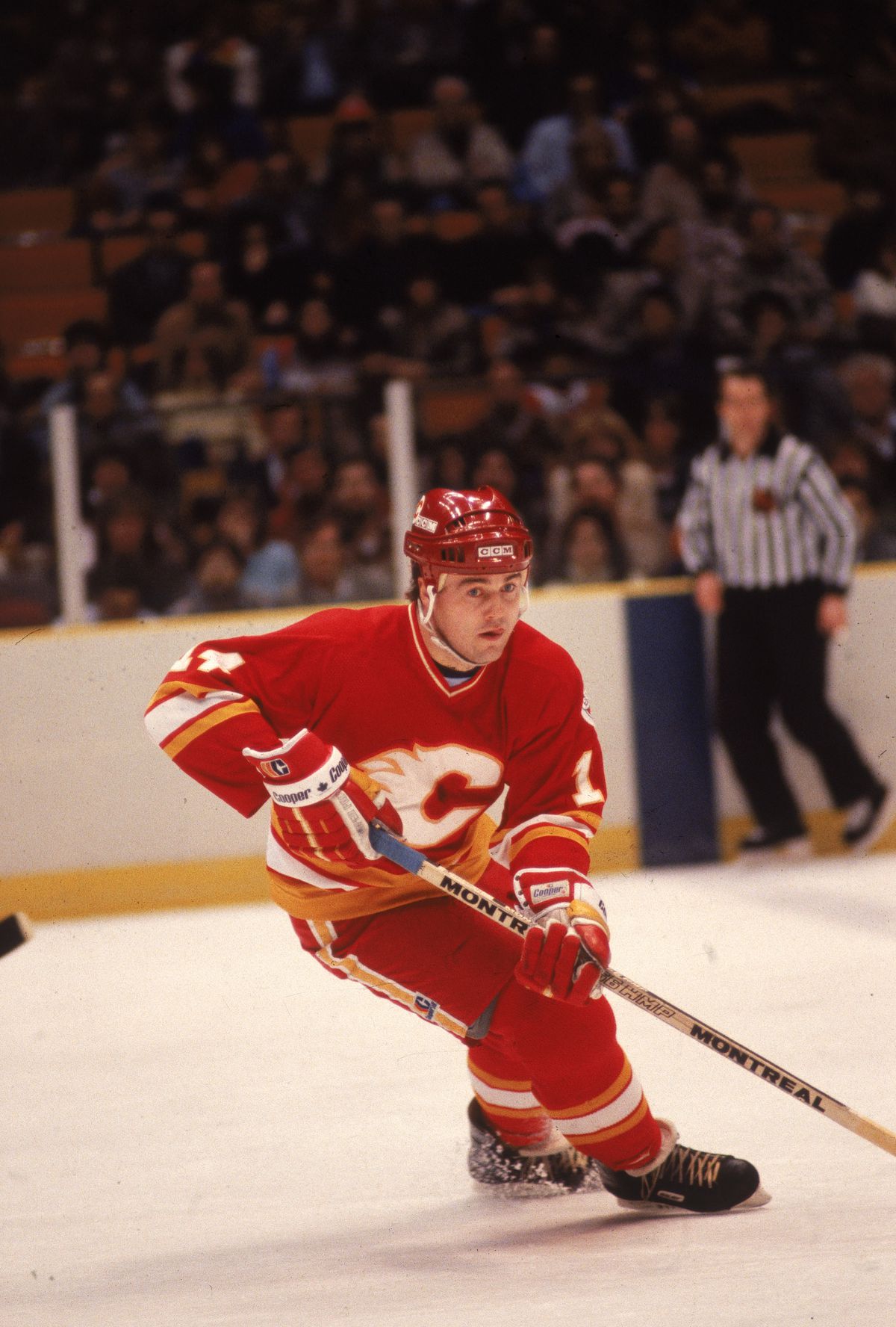 Kent Nilsson Of The Calgary Flames
