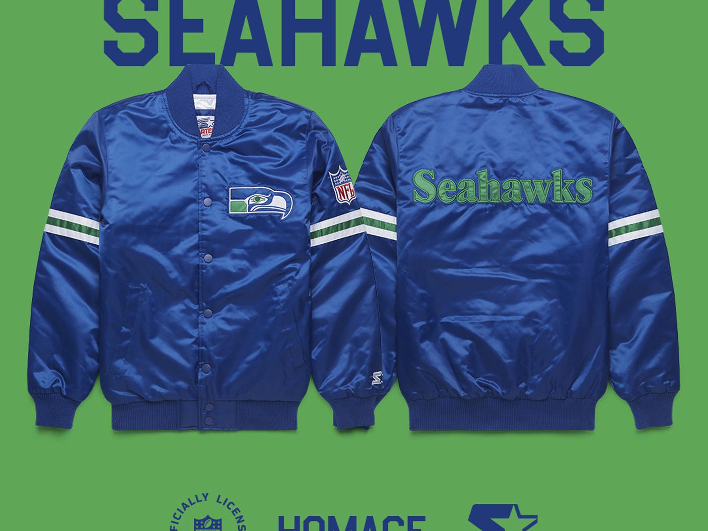 Selling authentic Seahawks Starter Jacket : r/Seahawks