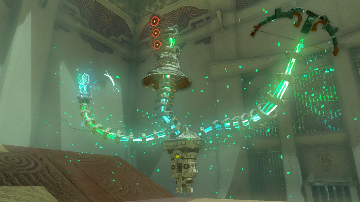 Construct found in the Yamiyo Shrine in The Legend of Zelda Breath of the Wild