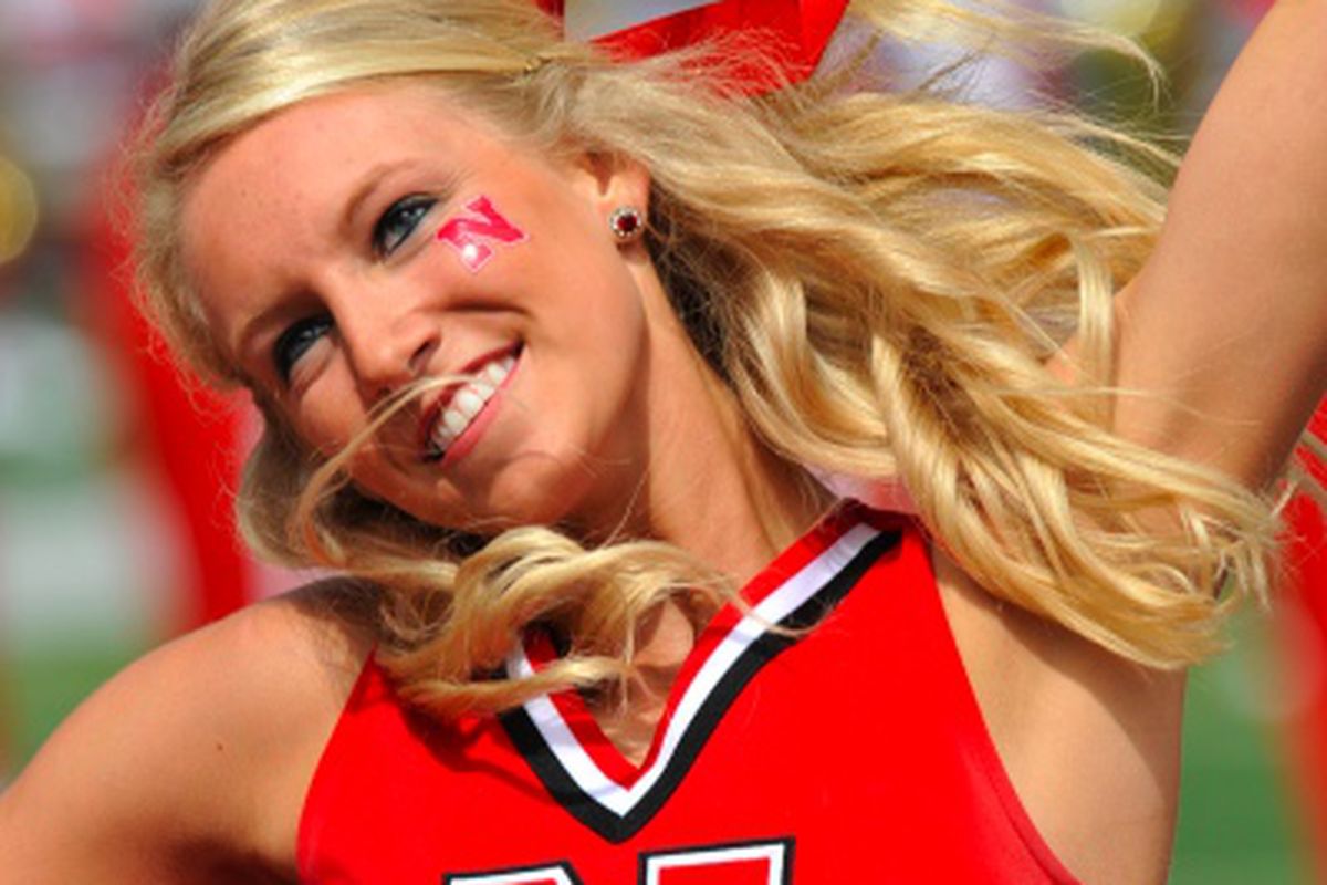 2009 Husker Cheerleader