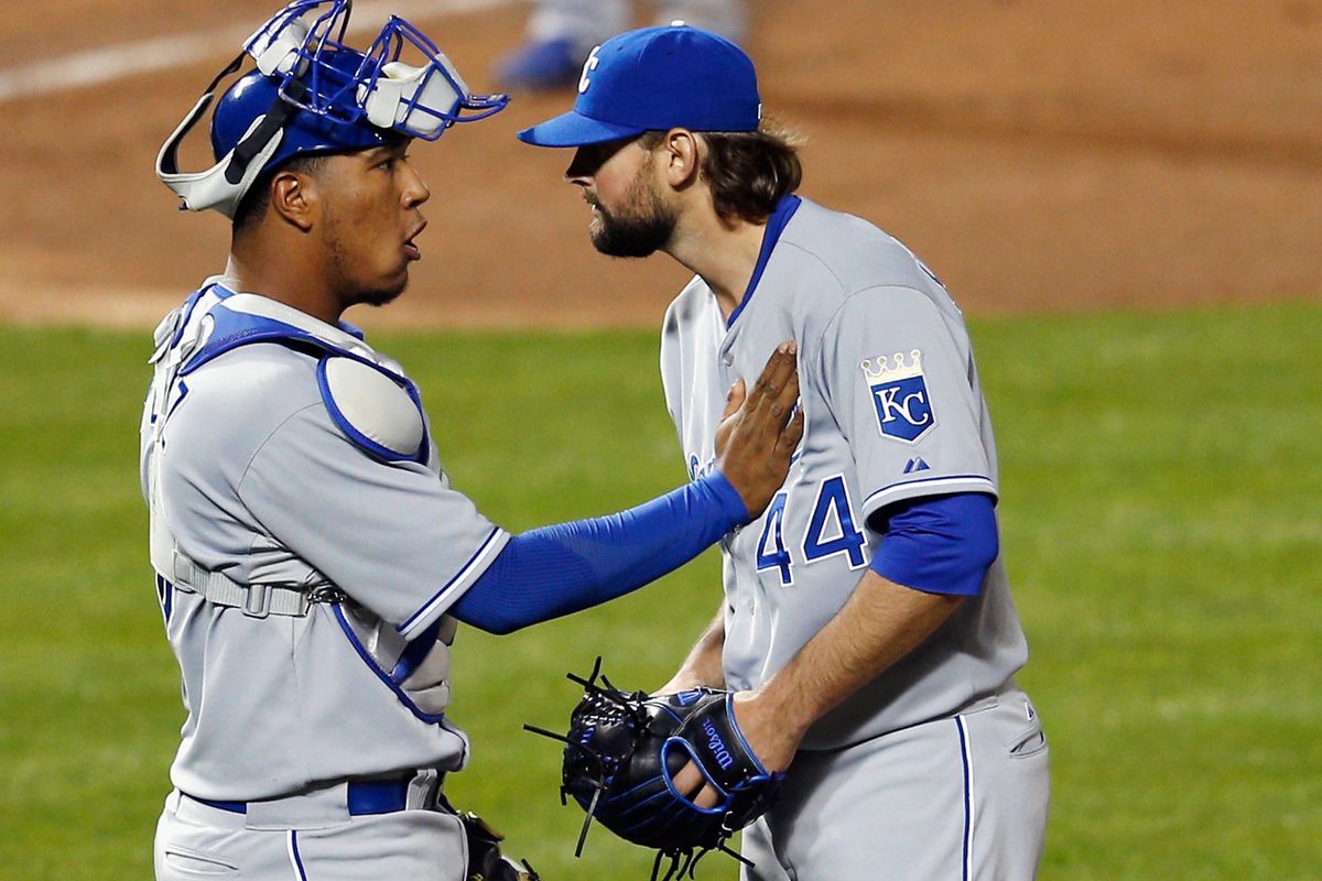 "Just do what you do best," instructs Salvador Perez.