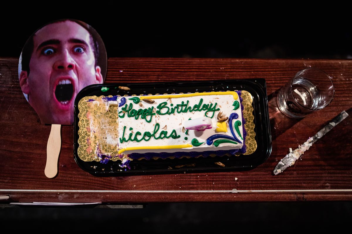 Nicolas Cage’s birthday cake