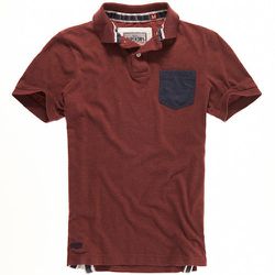 <strong>Superdry</strong> Plain Pocket Polo in Ruby Marl, <a href="http://www.superdry.com/mens/polos/details/40749/plain-pocket-polo">$70</a>