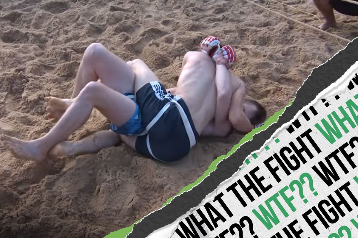 WTF? Wing Chun vs MMA done badly, MMA on sand, ugly backyard battles