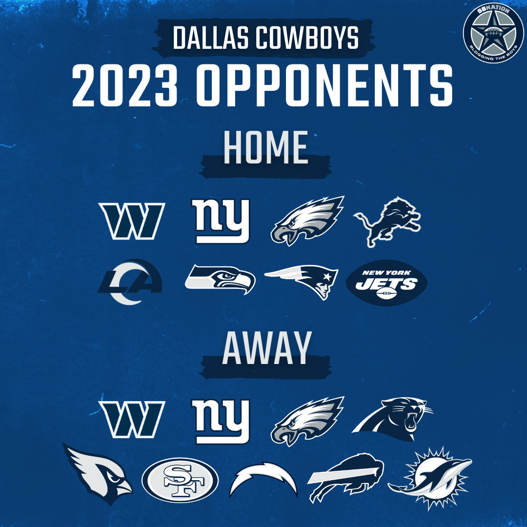 Dallas Cowboys schedule 2023 tracker: Reports, leaks, and rumors - Blogging  The Boys