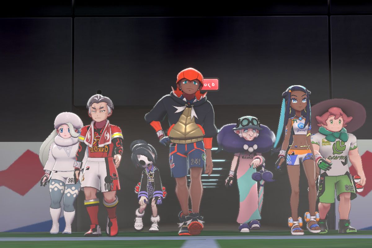 Pokemon Sword and Shield trainers