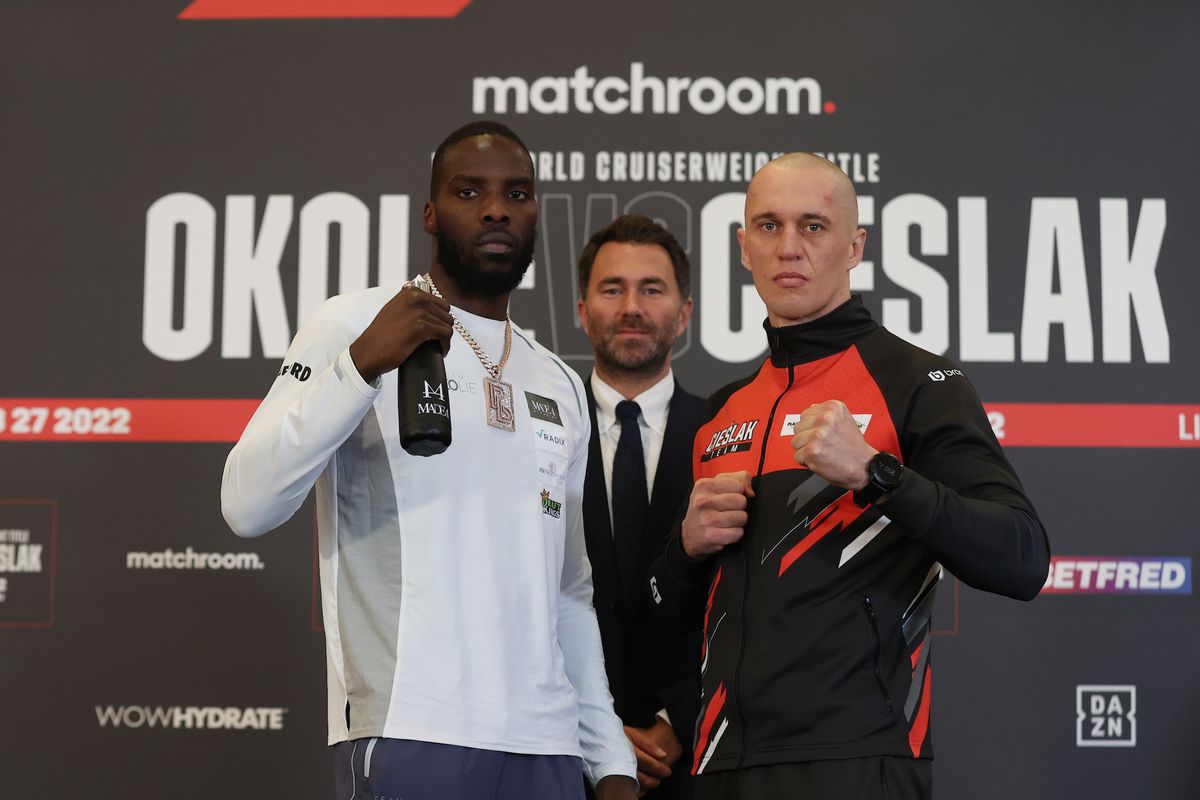 Lawrence Okolie faces Michal Cieslak in a rare Sunday main event for Matchroom