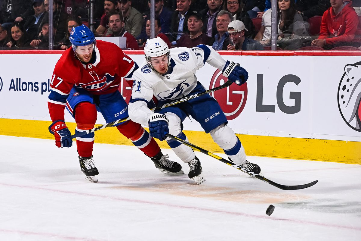 NHL: APR 02 Lightning at Canadiens