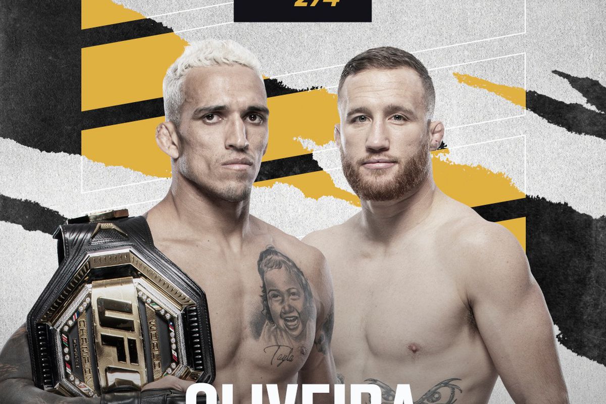 Latest UFC 274 fight card, PPV lineup for 'Oliveira vs Gaethje' on May 7 - MMAmania.com