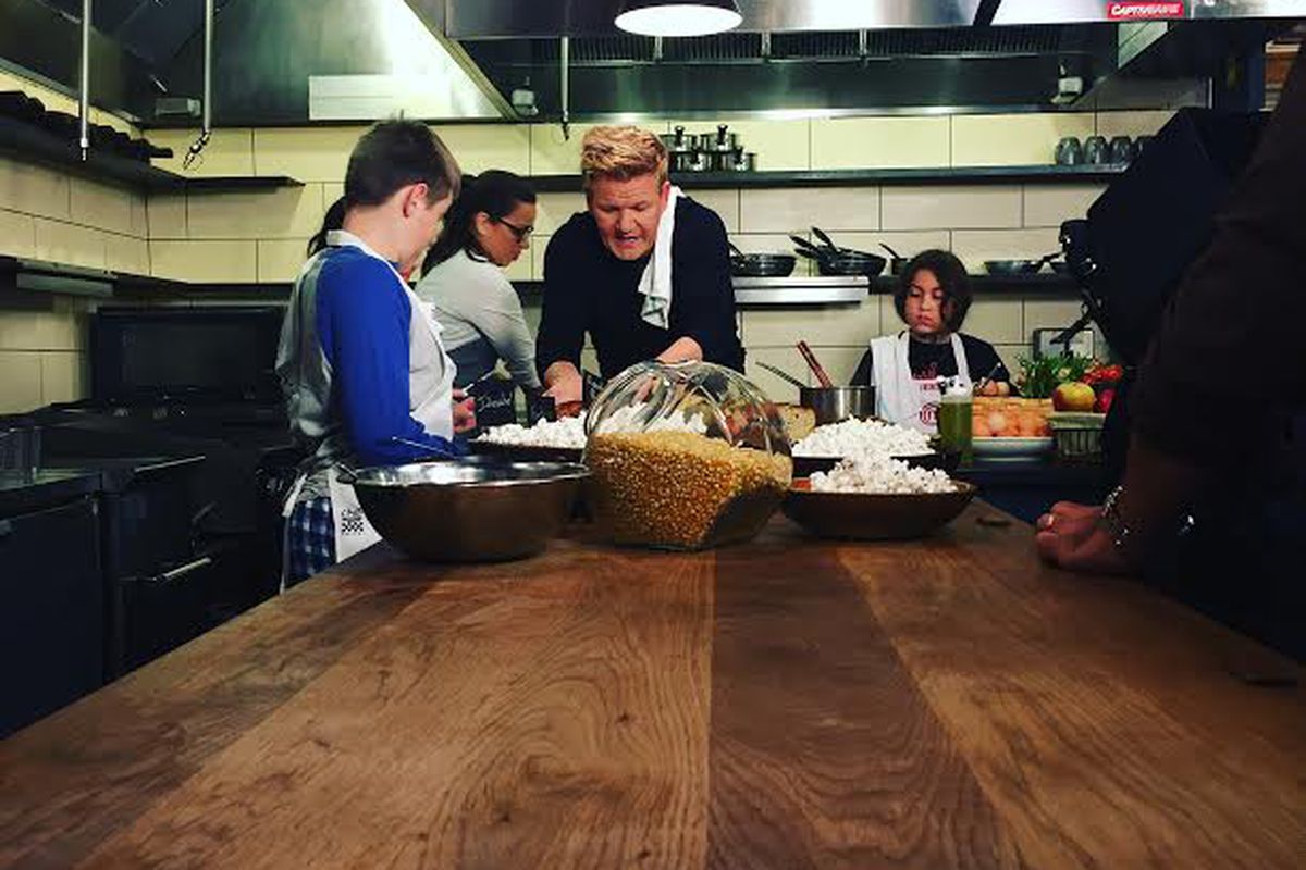 Gordon Ramsay cooking with kids