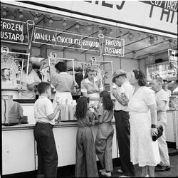 Frozen Custard Stand, Coney Island, Photo by Andrew Herman, 1939, From the Museum of the City of New York [<a href="http://collections.mcny.org/C.aspx?VP3=SearchResult_VPage&VBID=24UP1GY1ML94&SMLS=1&RW=1241&RH=593">link</a>]