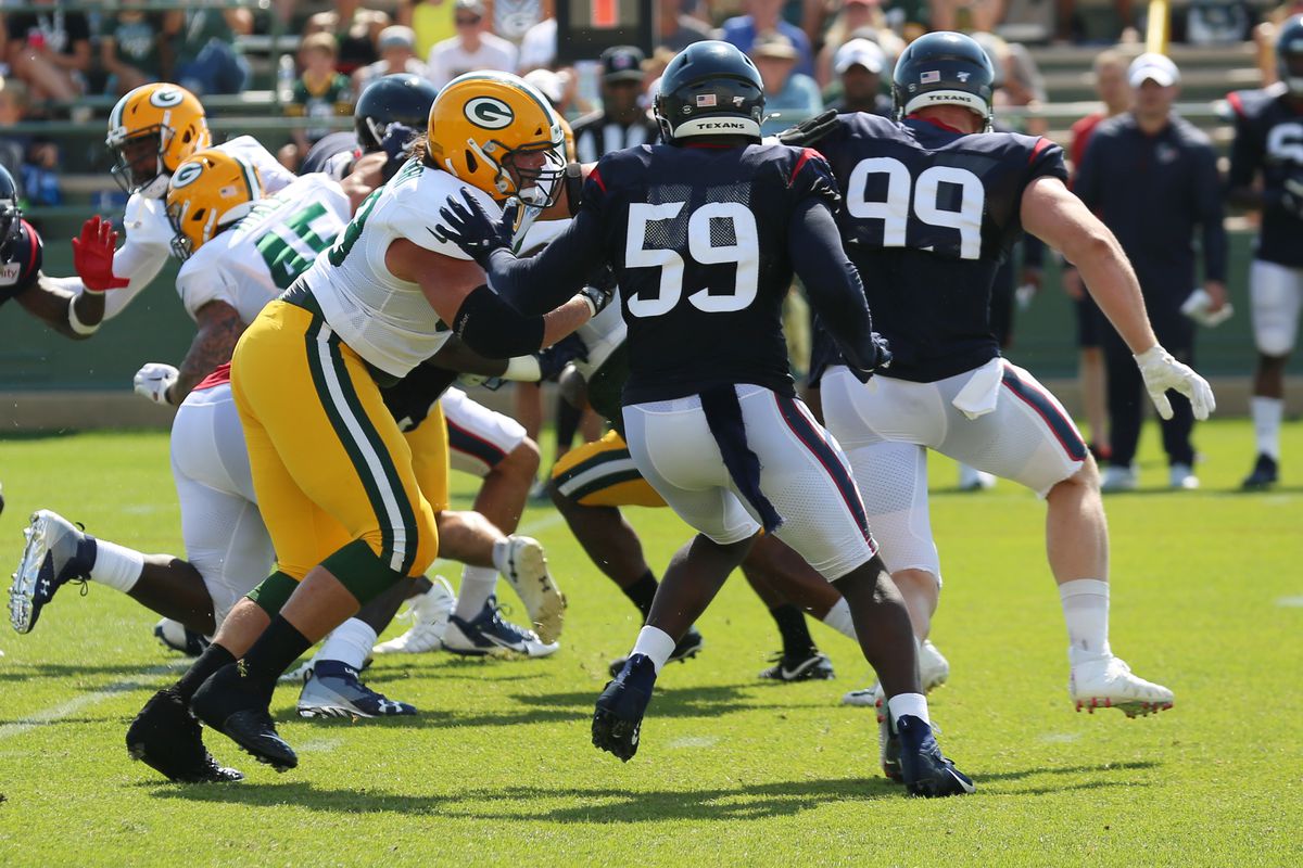 NFL: AUG 05 Packers and Texans Joint Practice