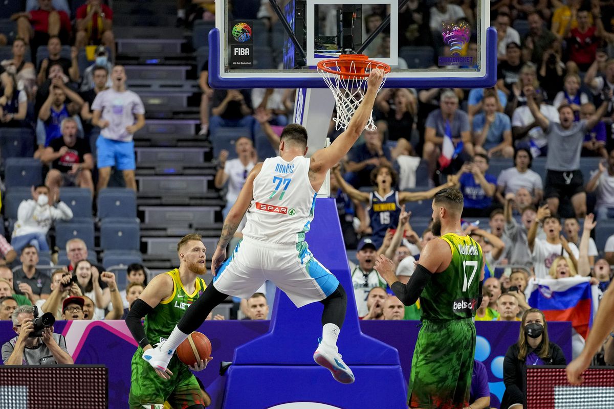 Slovenia v Lithuania: Group B - FIBA EuroBasket 2022