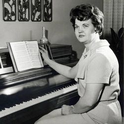 Frances Monson, wife of Thomas S. Monson - May 8, 1964.