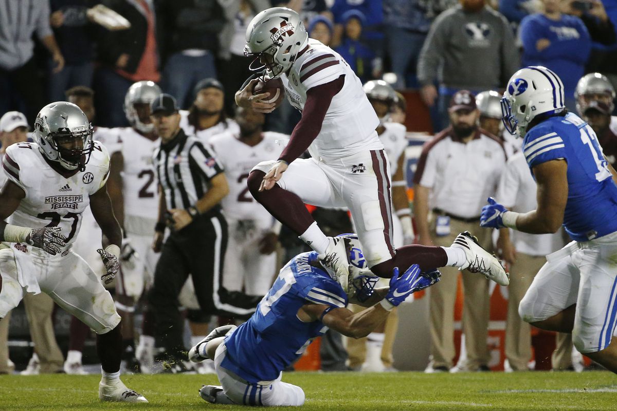 NCAA Football: Mississippi State at Brigham Young