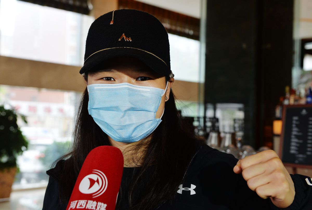 Zhang Weili Finishes 14-day Quarantine In Tianjin