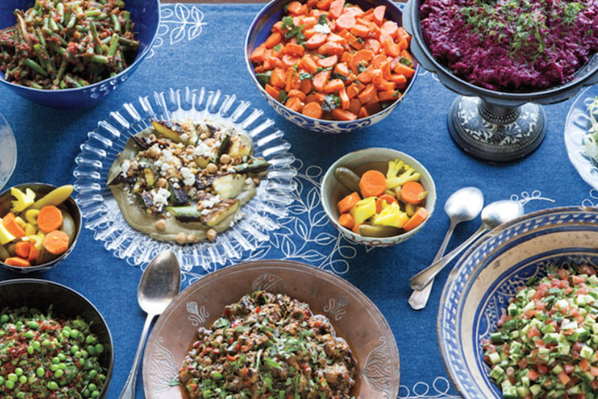 A selection of dishes available at the Ode to Israeli Cuisine pop-up