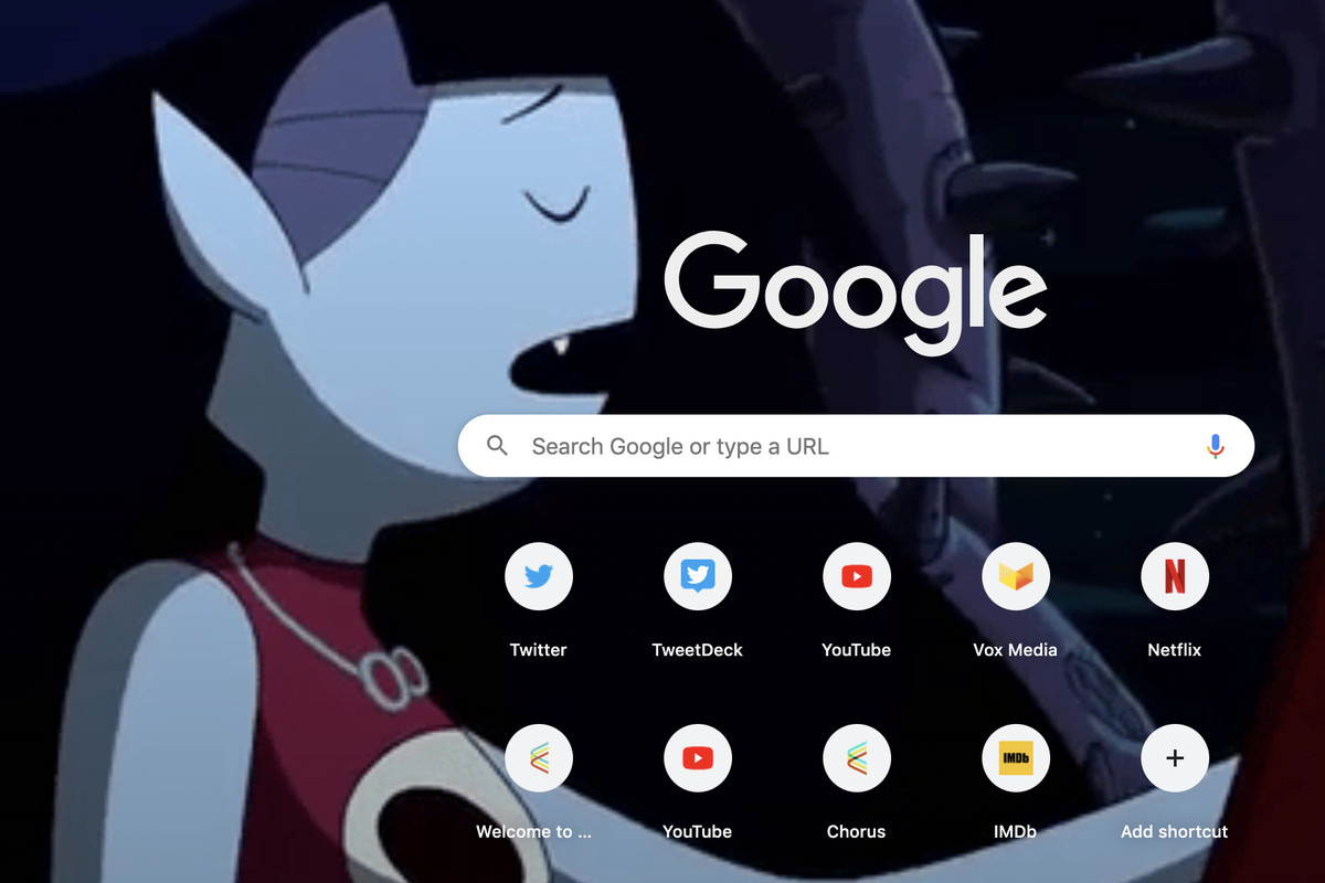 How To Personalize Your Google Chrome Homepage With Any Gif The Verge