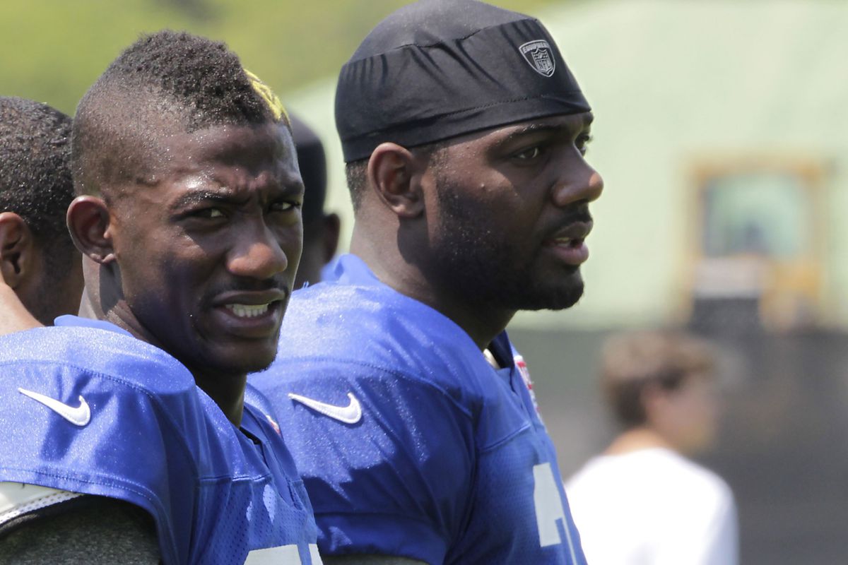 Antrel rolle and Kenny Phillips now have company at safety with the emergence of Stevie Brown.