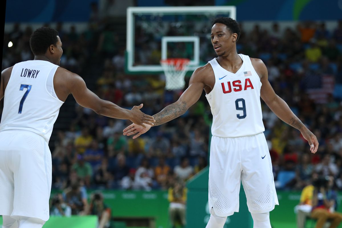 Olympics: Basketball-Men's Team-Preliminary Round FRA vs USA