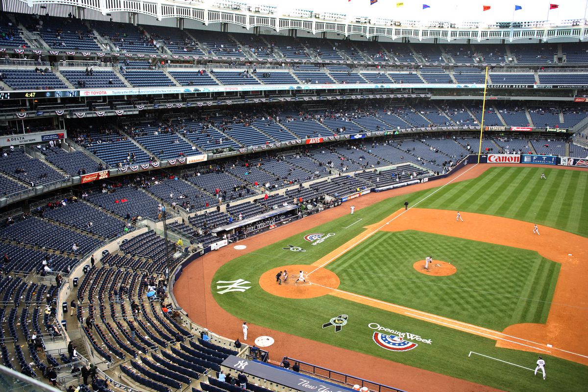 New York Yankees V Boston Red Sox. Opening Day 2013. Yankee Stadium, The Bronx, New York, USA