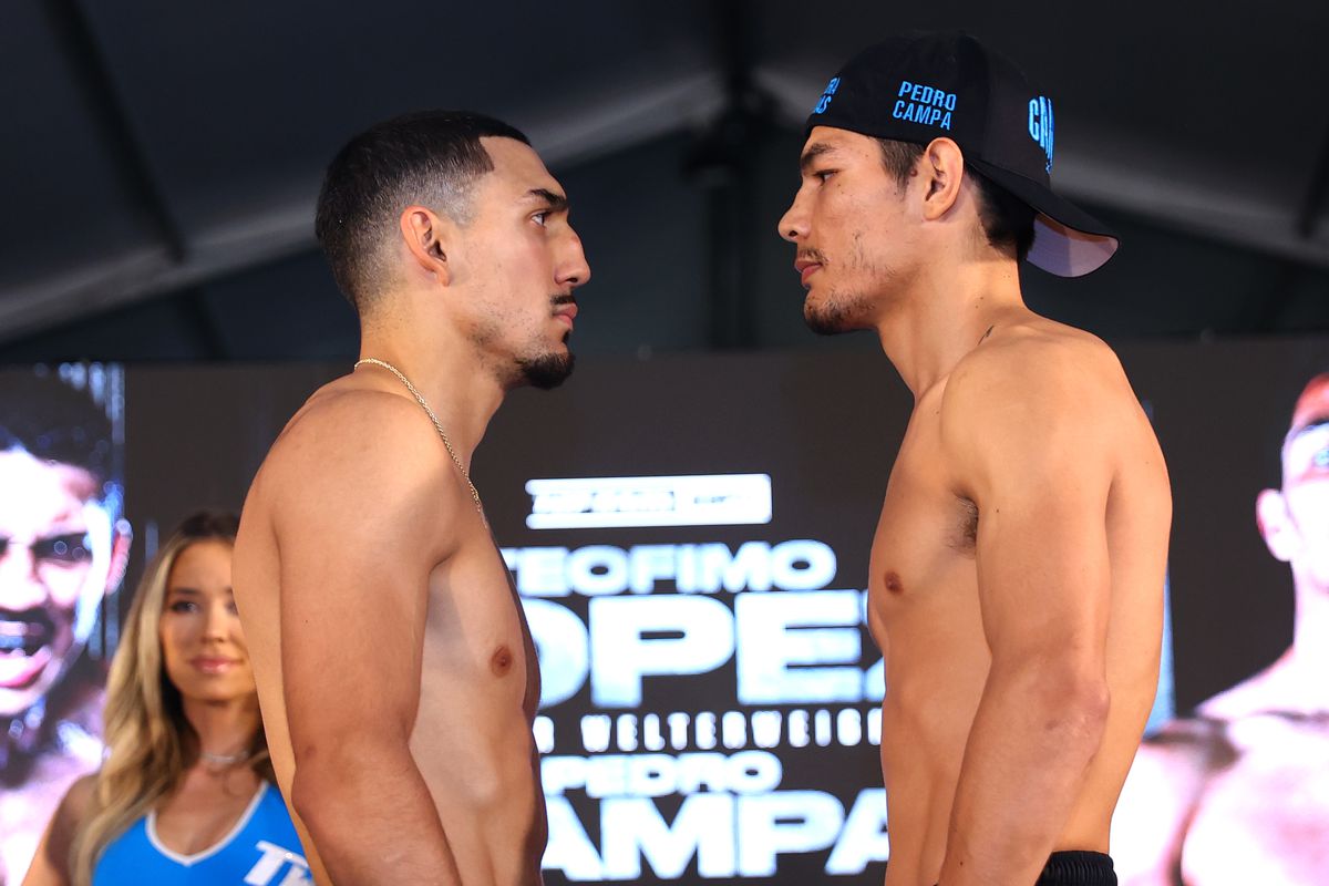 Teofimo Lopez returns and moves up to 140 to face Pedro Campa tonight!