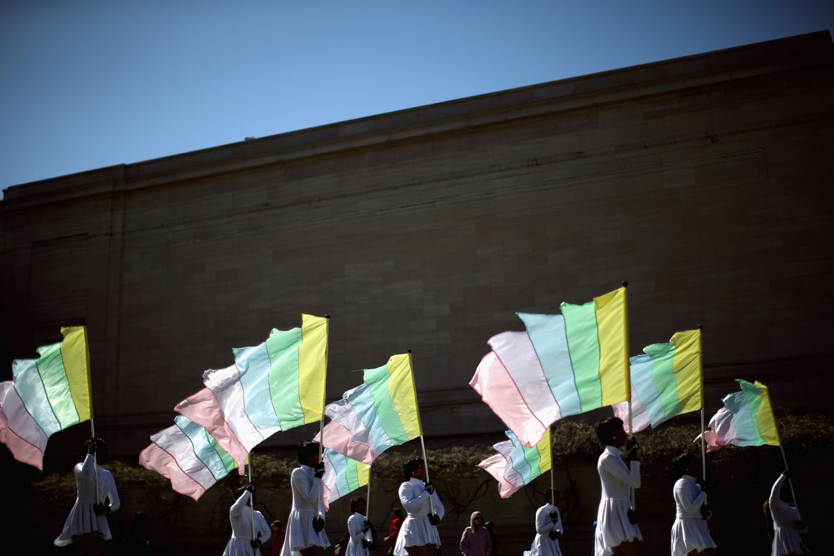 Emancipation Day Parade Winds Through Washington DC