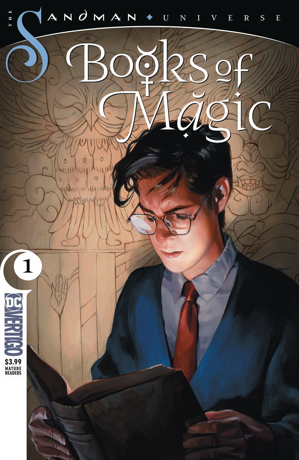 The cover of Books of Magic #1, DC Vertigo (2018). 
