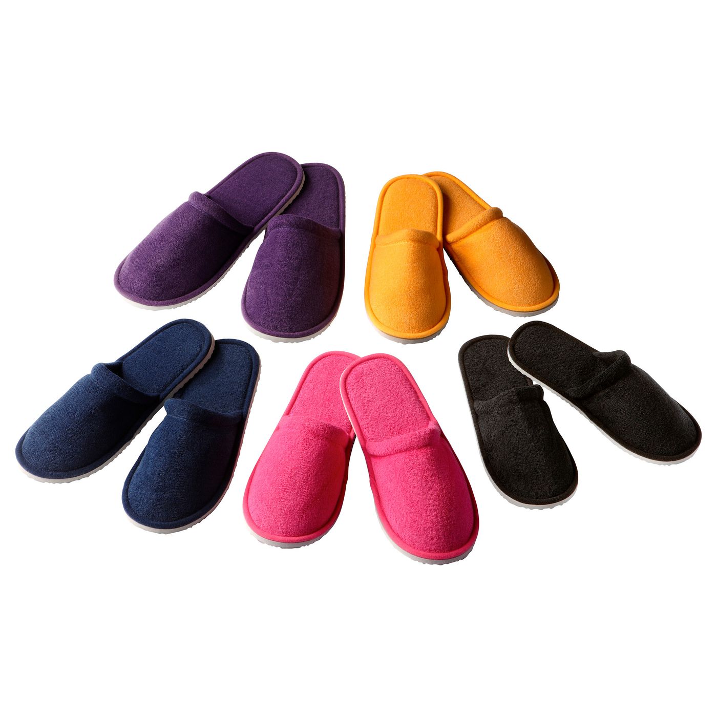 New IKEA assorted color slipper S/M or L/XL 