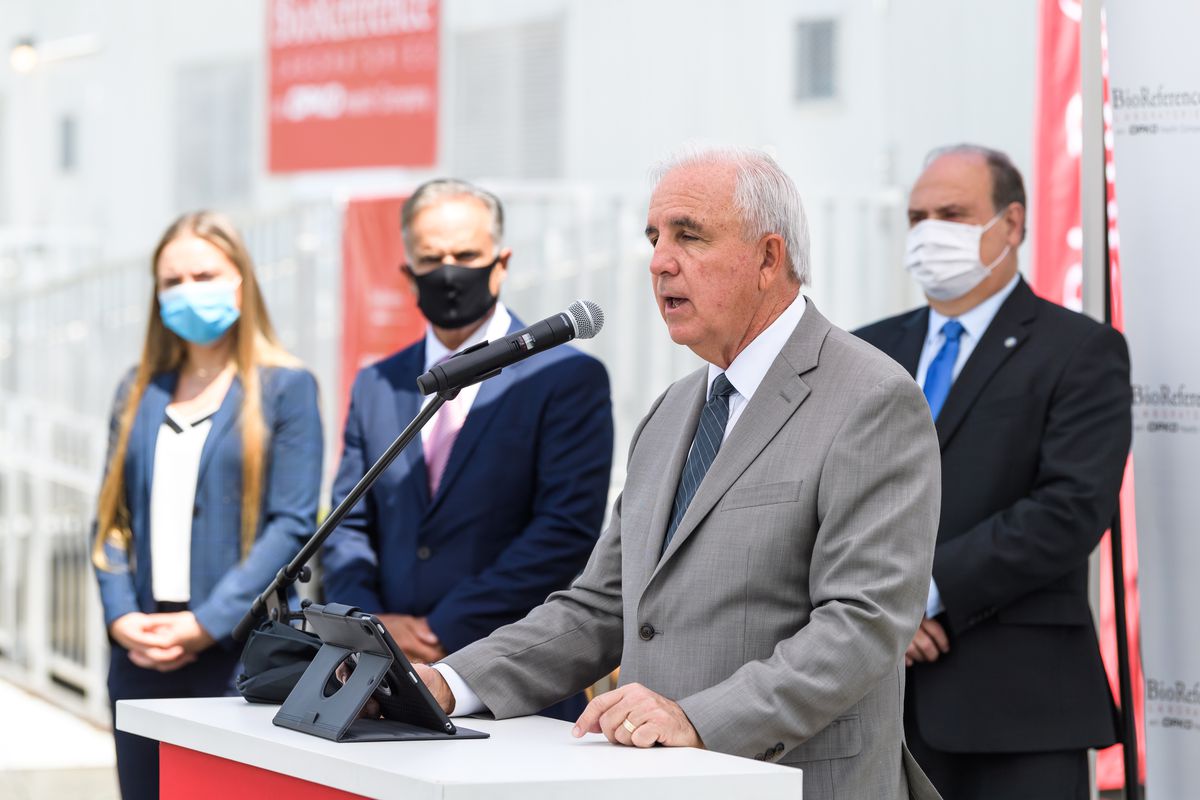 BioReference Laboratories Hosts Grand Opening Of COVID-19 (Coronavirus) Antibody Testing Collection Event At The Miami International Mall With Local Government Officials Providing Opening Remarks