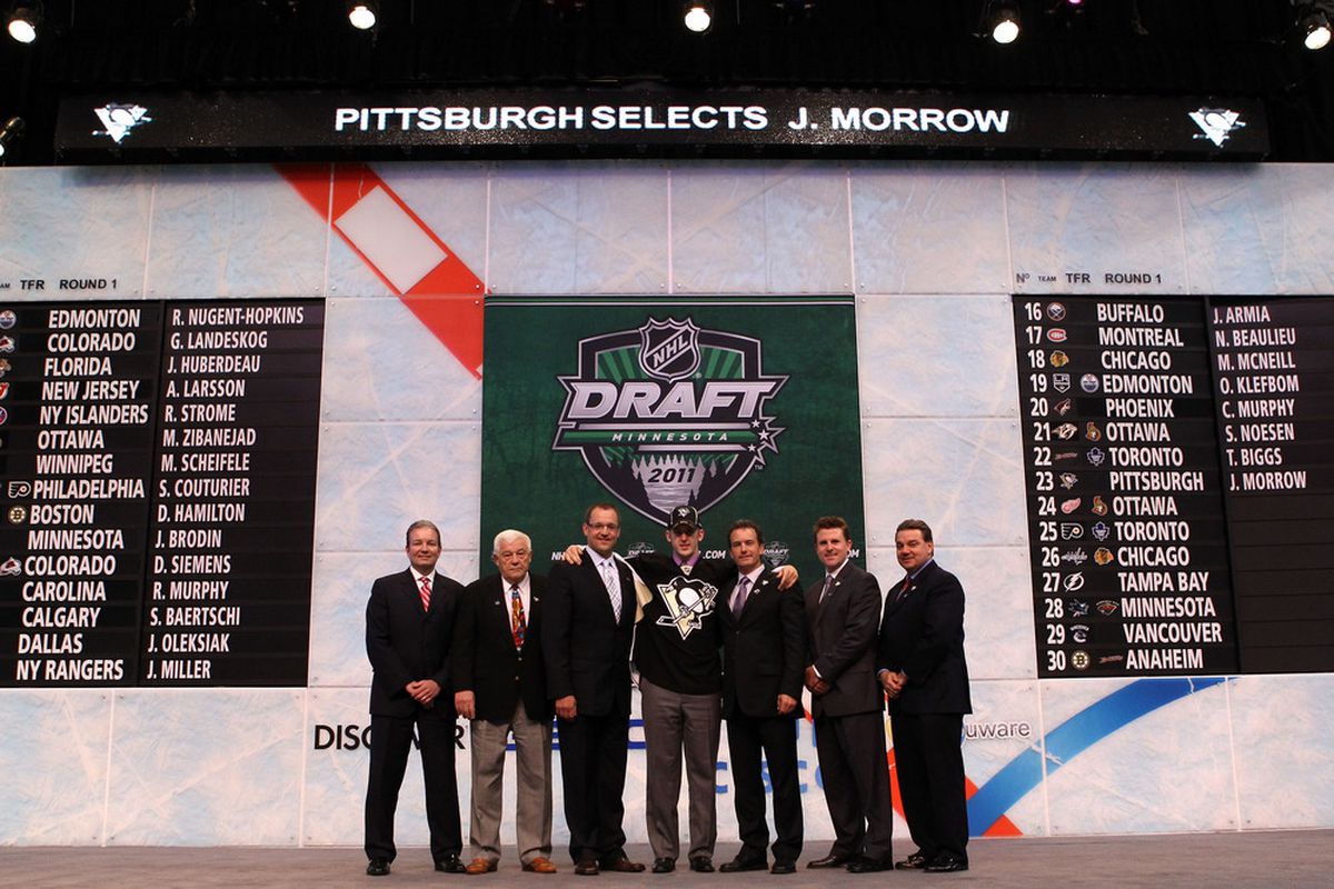 The draft: Where men in suits pick names.