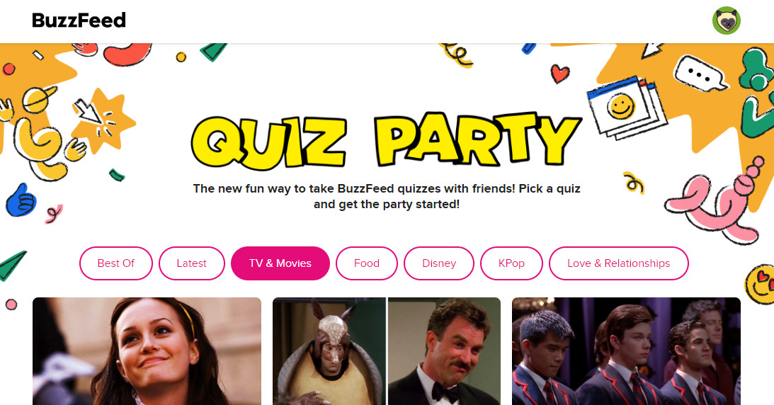 BuzzFeed’s quizzes get new multiplayer mode to help you socialize from home