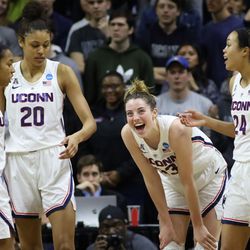 The Buffalo Bulls take on the UConn Huskies in the second round of the 2019 NCAA Women’s Basketball Tournament in Storrs, CT on March 24, 2019.