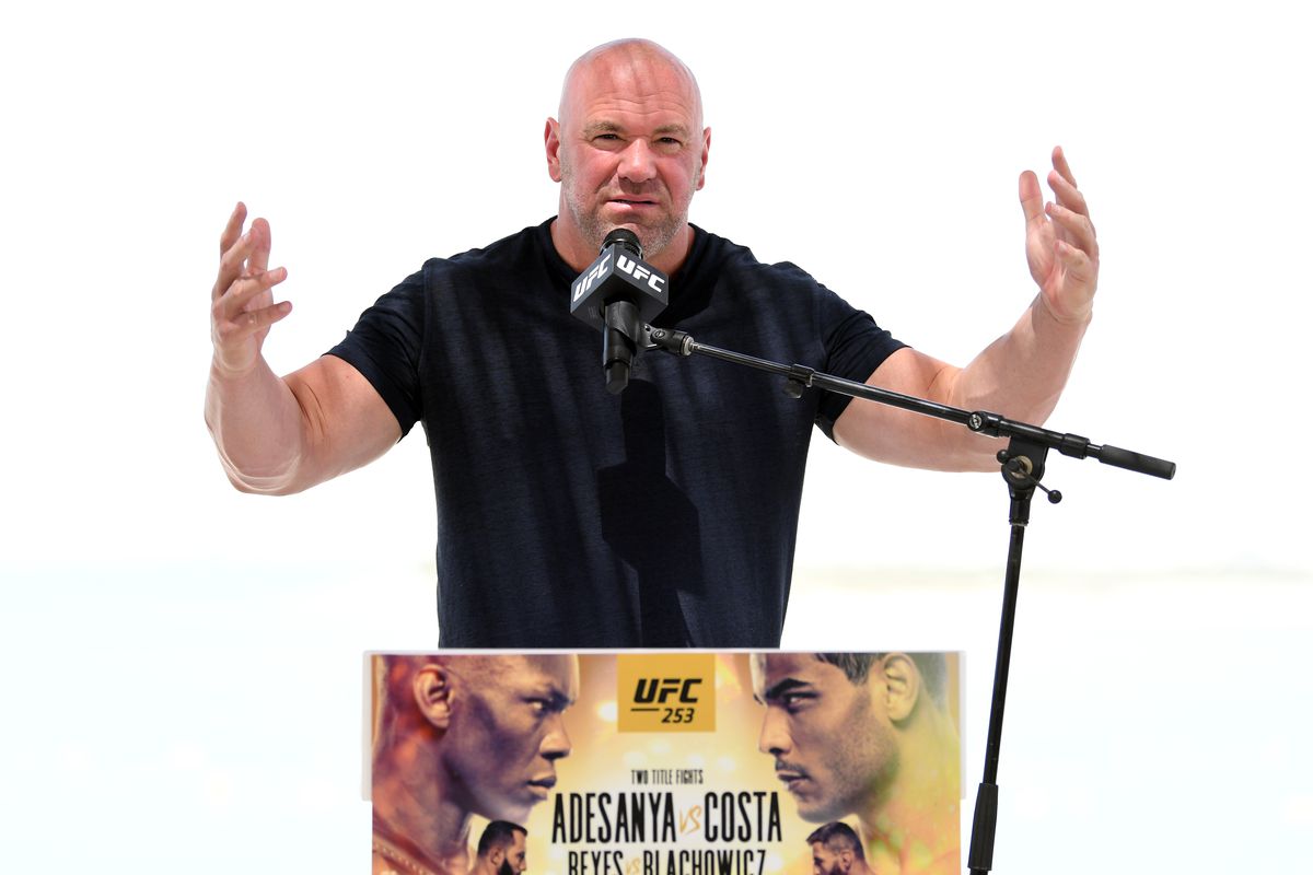 UFC president Dana White was not the mastermind behind Fight Island