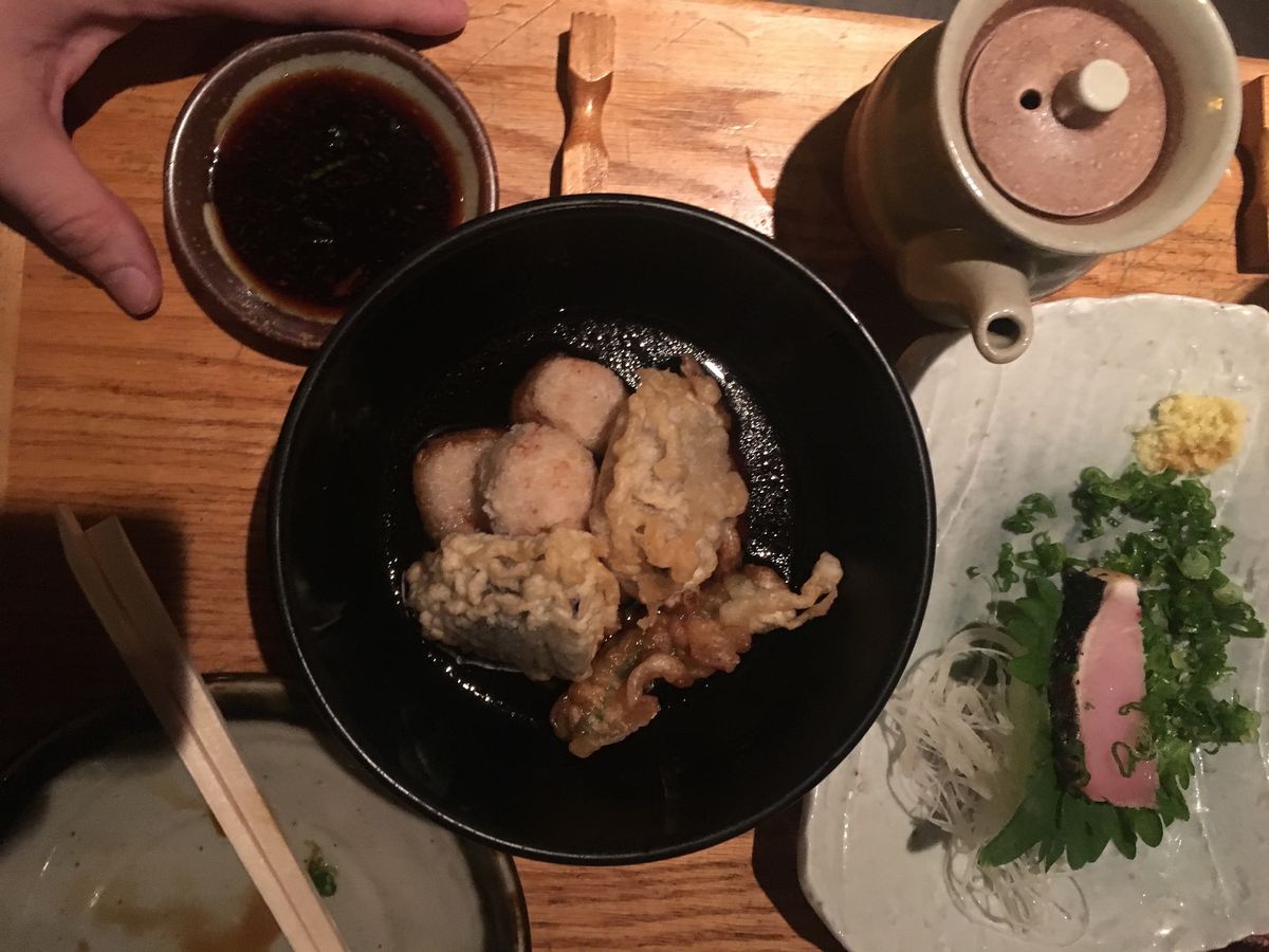 Sakagura’s tempura vegetables