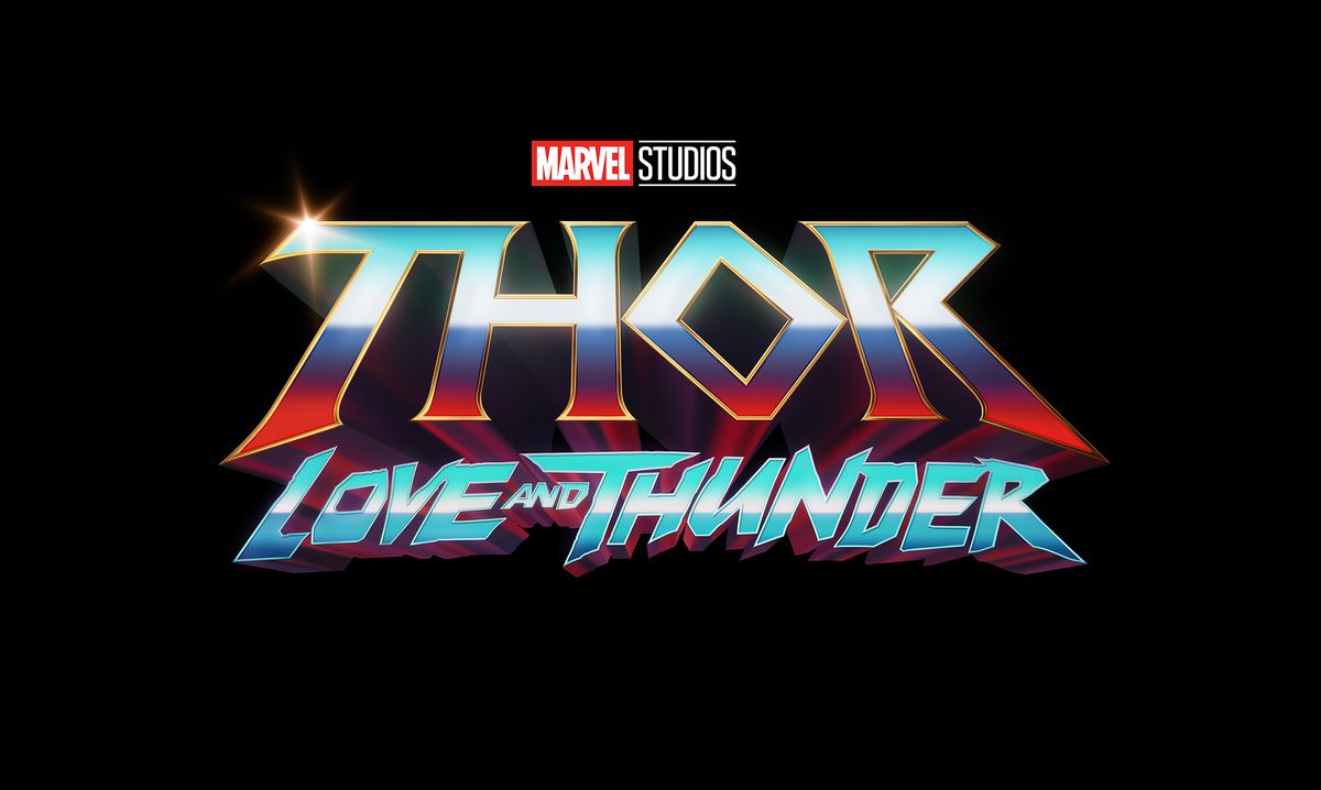 Thor Love and Thunder title logo