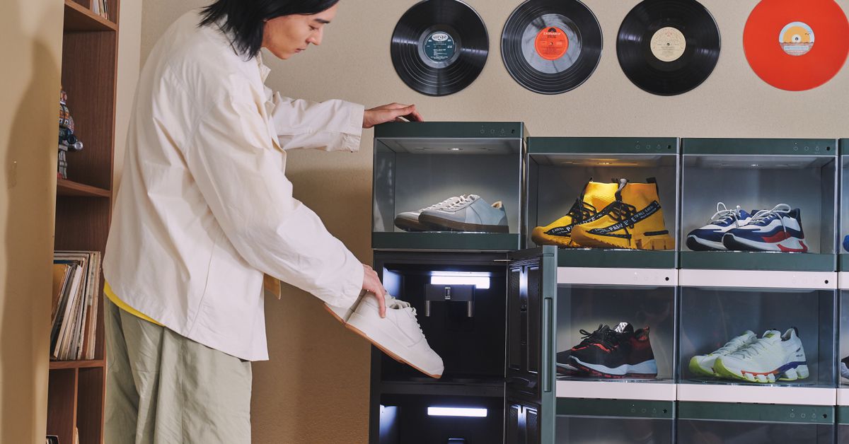 LG’s Styler ShoeCase and ShoeCare are like a hotel and spa for your kicks