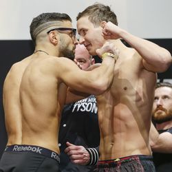 UFC Fight Night 84 London weigh-in photos