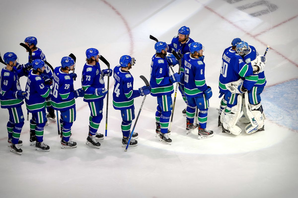 NHL: Stanley Cup Playoffs-Vegas Golden Knights at Vancouver Canucks
