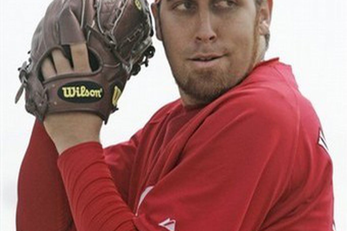 Aaron Harang's determined to rebound after a disappointing 2009.