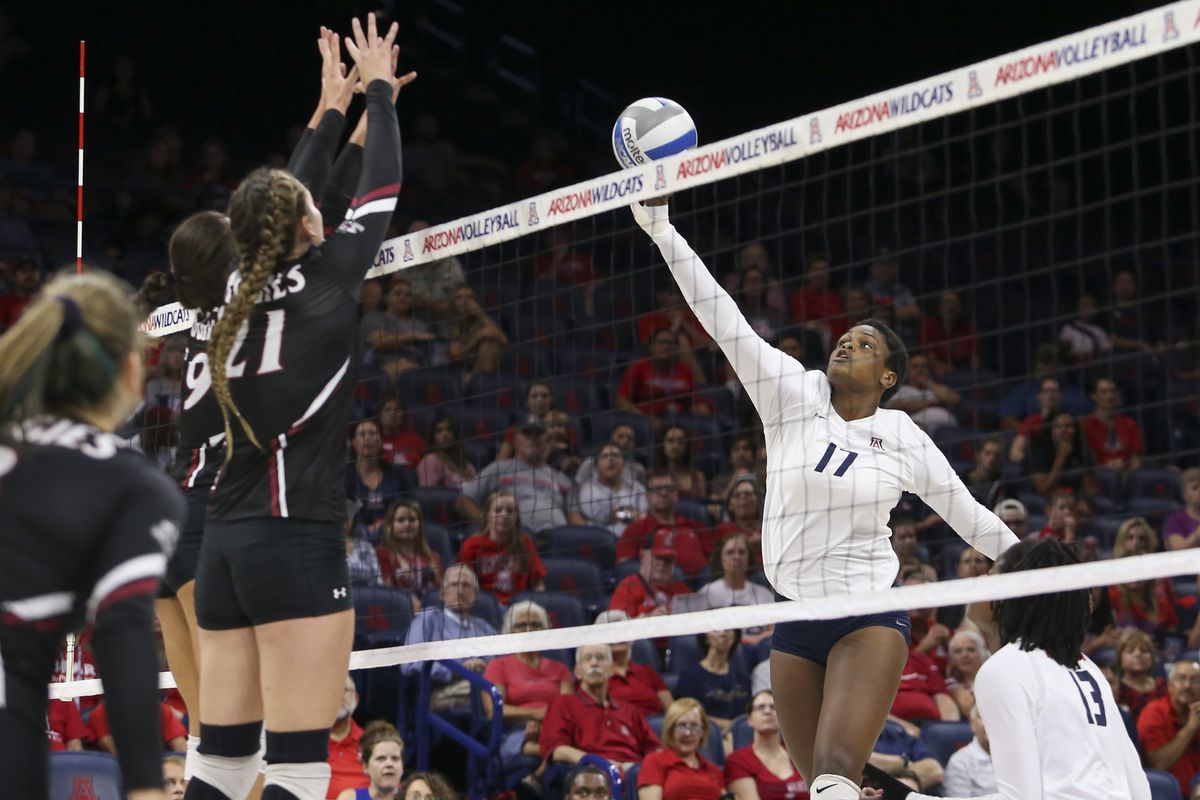 COLLEGE VOLLEYBALL: SEP 14 New Mexico State at Arizona