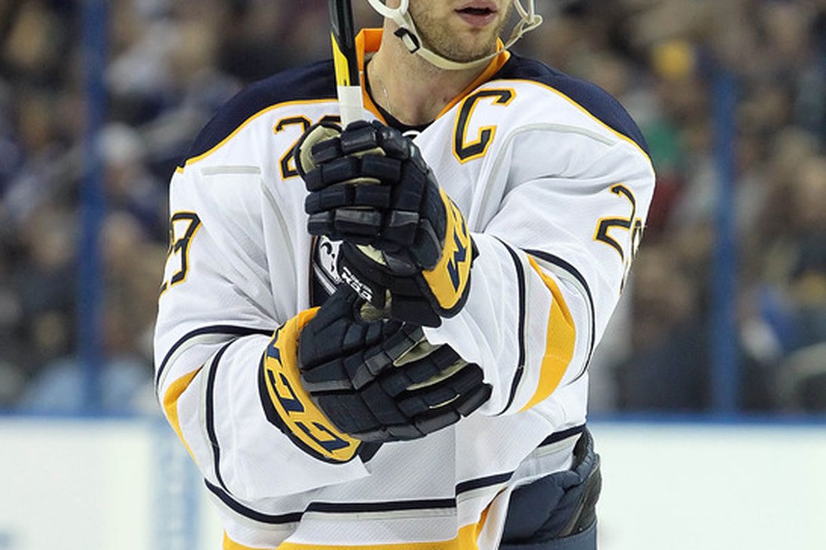  Jason Pominville, captain of the Buffalo Sabres, You Can Play supporter. 