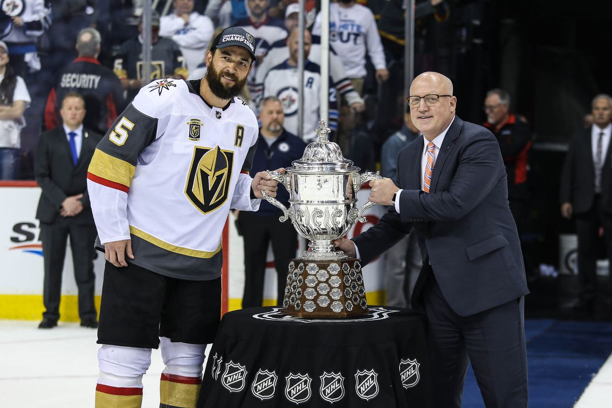 NHL: Stanley Cup Playoffs-Vegas Golden Knights at Winnipeg Jets