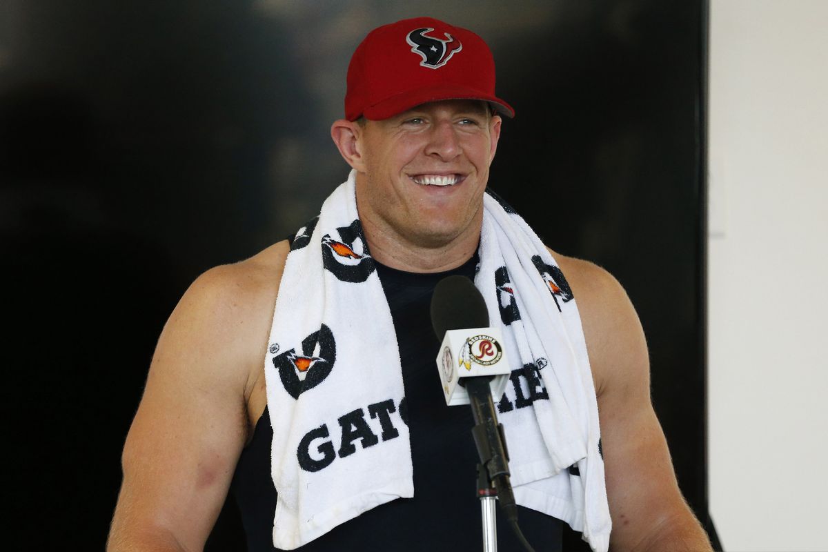 I mean, I suppose it's possible J.J. Watt will get some camera time tonight.