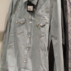 Button-down shirt, $70